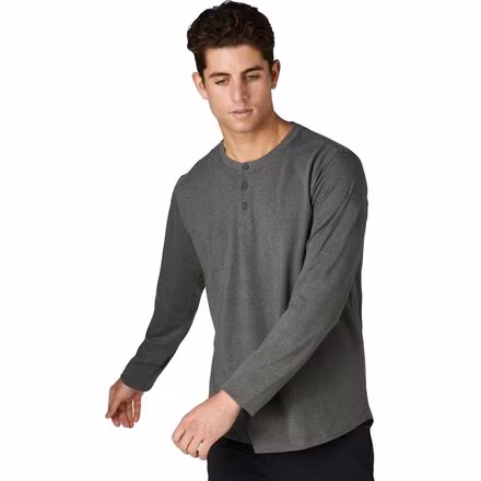 X Cotton Long-Sleeve Henley - Men's