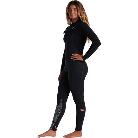 4/3mm W Furnace Comp Chest-Zip Full Wetsuit - Women's