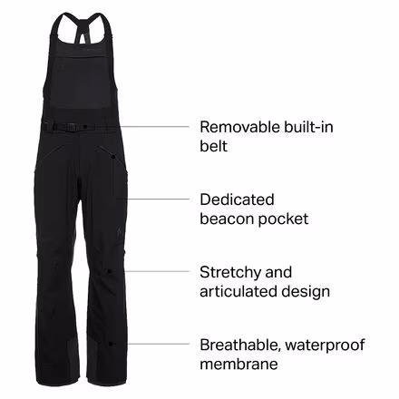 Recon Stretch Bib Pant - Men's
