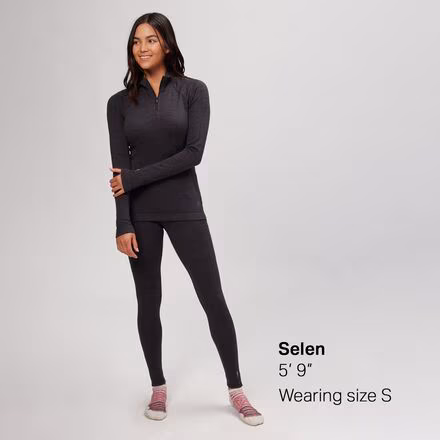 Classic Thermal Merino 1/4-Zip Baselayer - Women's