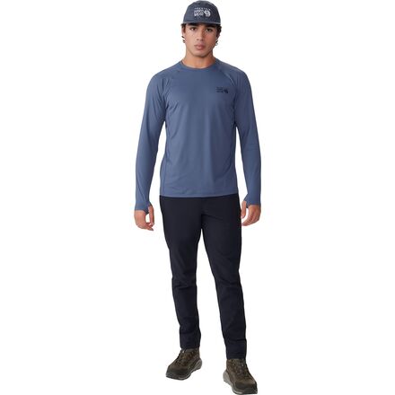 Crater Lake Long-Sleeve Crew Shirt - Men's