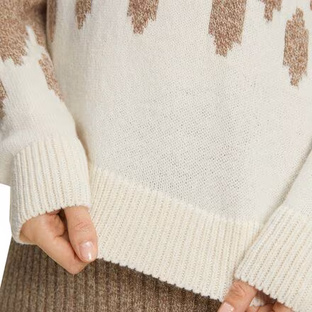 Crew Neck Jacquard - Women's