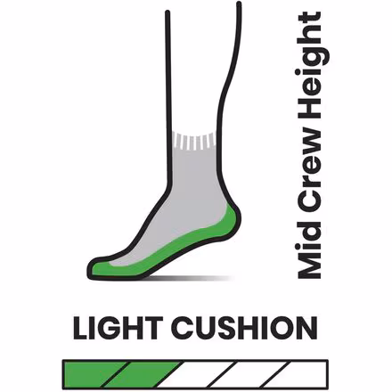 Performance Hike Light Cushion Mid Crew Sock - Women's