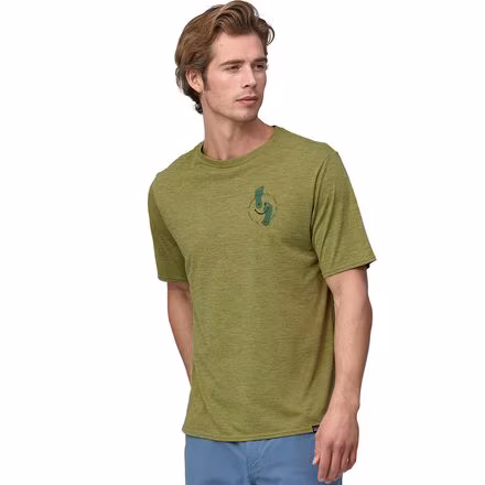 Capilene Cool Daily Graphic Lands Shirt - Men's