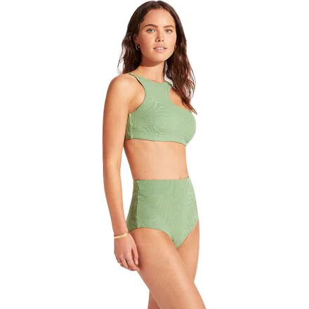 Secondwave High Waisted Bikini Bottom - Women's