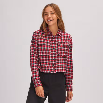 Daily Crop Flannel - Women's