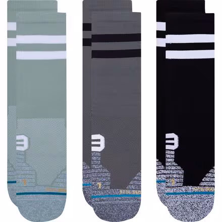 Franchise Crew Running Sock - 3-Pack