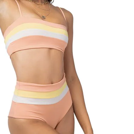 Rebel Stripe Bikini Top - Women's