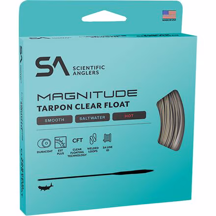 Magnitude Smooth Tarpon 12ft Clear Float Tip Line