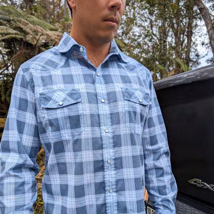 Palaka Nui Long-Sleeve Snap Shirt - Men's