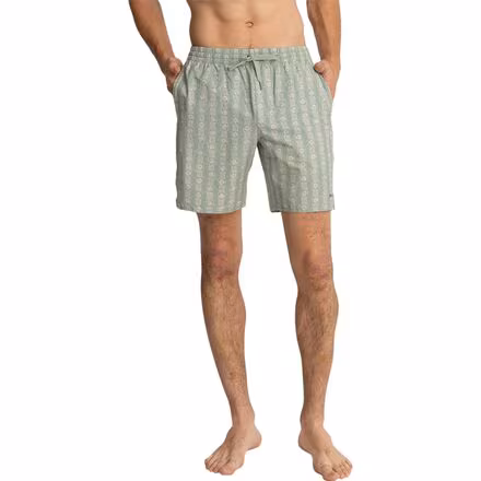 Tile Stripe Beach Short - Men's