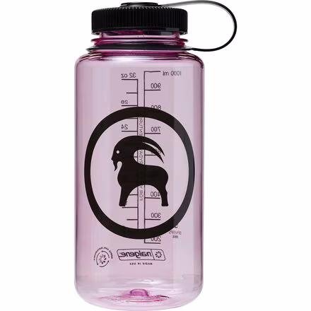 x Nalgene Goat Logo 32oz Wide Mouth Sustain Bottle