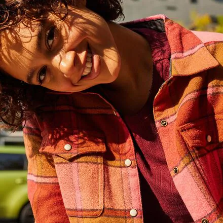 Folk Yeah Shirt Jacket - Women's