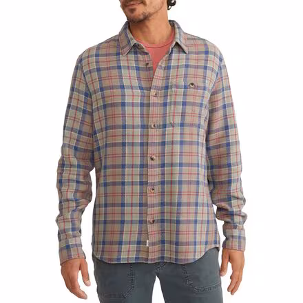 Long-Sleeve Plaid Broken Twill Shirt - Men's