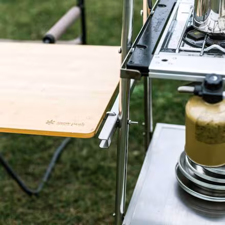 Stainless Kitchen Table Side Connector