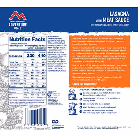 Lasagna With Meat Sauce