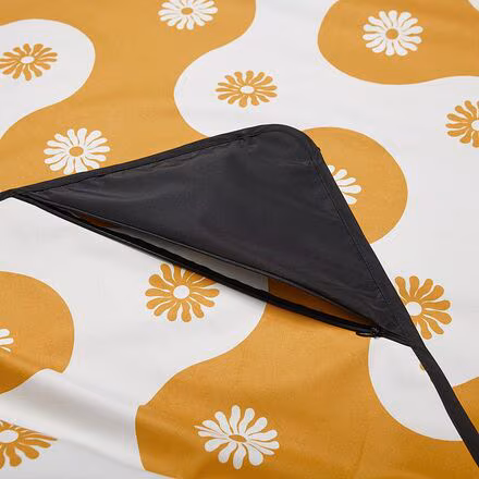 Botanical Waves Quick-Dry Picnic Blanket