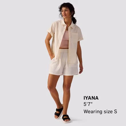 Cotton Button-Up - Women's