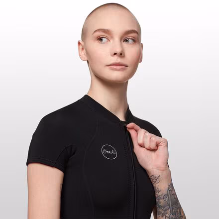 Bahia 2/1mm Front Zip Short-Sleeve Springsuit - Women's