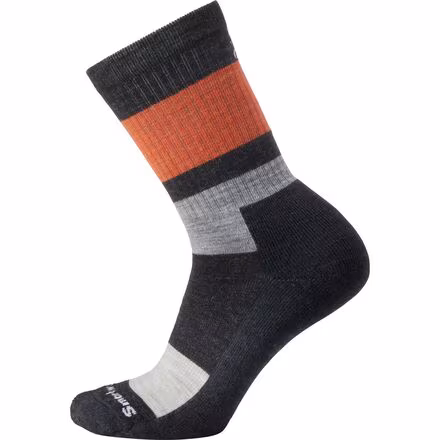 Everyday Blocked Stripe Crew Sock