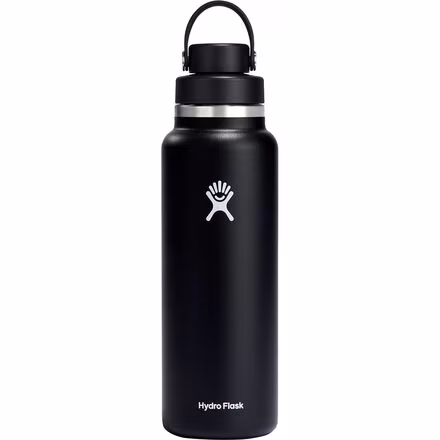 40oz Wide Mouth Water Bottle + Flex Chug Cap