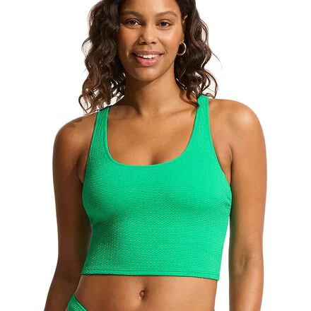 Sea Dive Action Back Tank Bikini Top - Women's