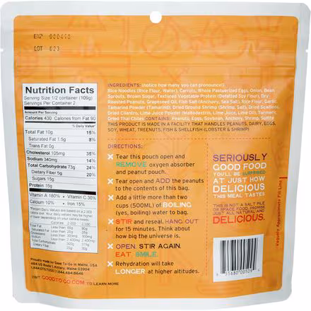 Pad Thai - 2 Servings