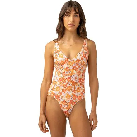 Rosa Floral Underwire One Piece Swimsuit - Women's