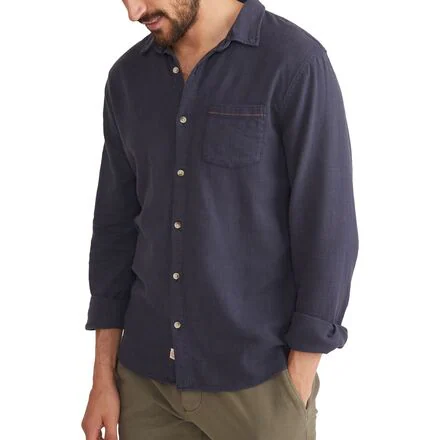 Long-Sleeve Classic Stretch Selvage Shirt - Men's
