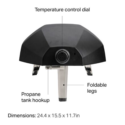 Koda 12in Gas Powered Pizza Oven