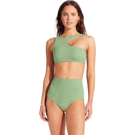 Secondwave High Waisted Bikini Bottom - Women's