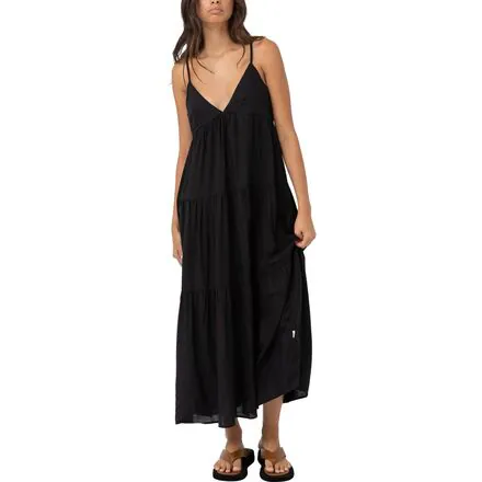 Classic Tiered Midi Dress - Women's