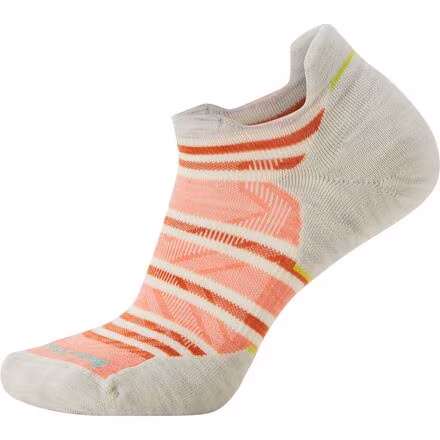 Run Targeted Cushion Stripe Low Ankle Sock - Women's