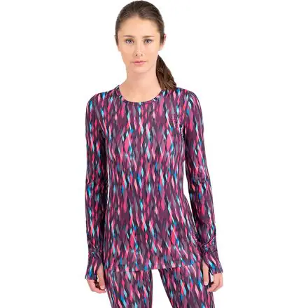 Cloud Nine Printed Crew Top 2.0 - Women's