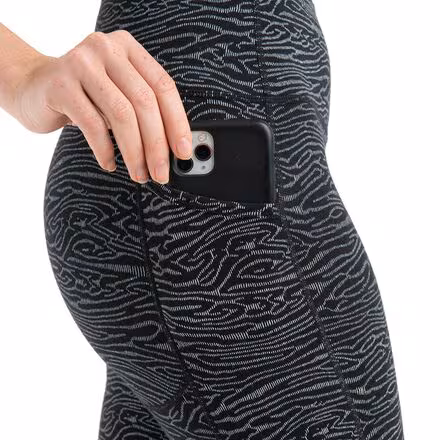 Merino Fastray High RiseTopo Lines Tights - Women's