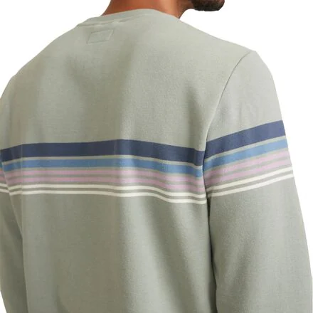 Chest Stripe Crewneck Sweater - Men's
