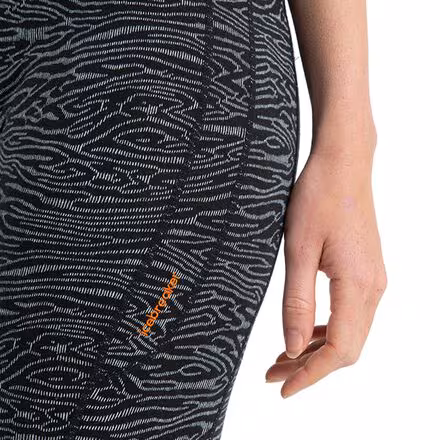 Merino Fastray High Rise Topo Lines 3/4 Tights - Women's