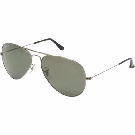 Aviator Large Metal Polarized Sunglasses
