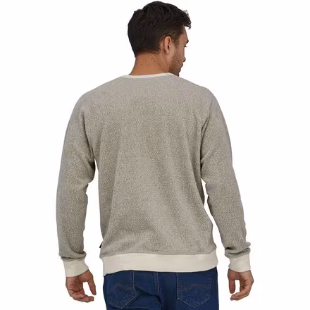 Reversible Shearling Crew Sweatshirt - Men's