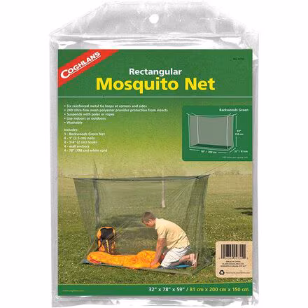Mosquito Net - Single Green
