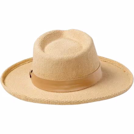 Victoria Straw Fedora - Women's