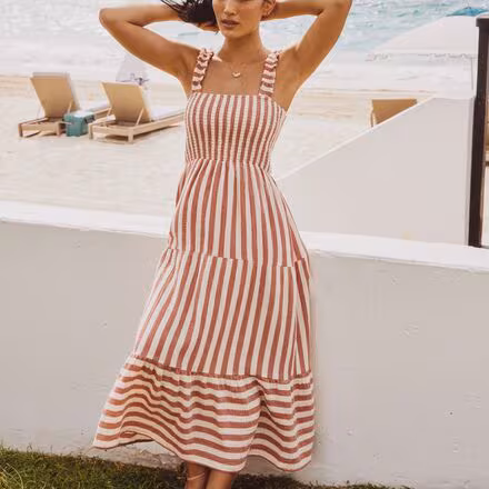 Selene Smocked Tiered Maxi Dress - Women's