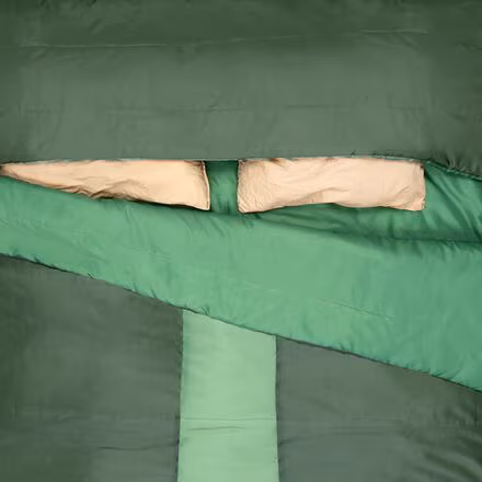 Grizzly Glades 25F 2P Hooded Sleeping Bag: 25F Synthetic