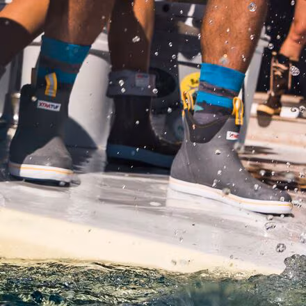 Rubber Ankle Deck Wide Boot - Men's