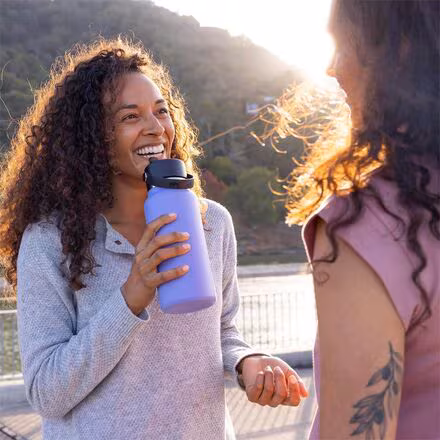 32oz Wide Mouth Flex Straw Water Bottle