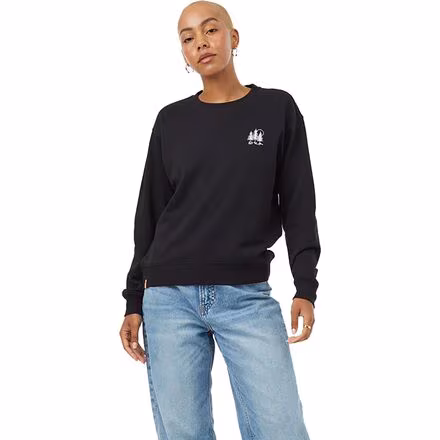 TreeFleece Golden Forest Crew Sweater - Women's