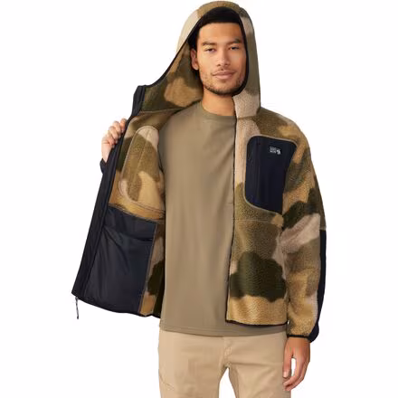 HiCamp Fleece Printed Hooded Jacket - Men's