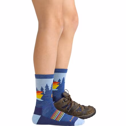 Van Wild Micro Crew Lightweight Hiking Sock - Kids'