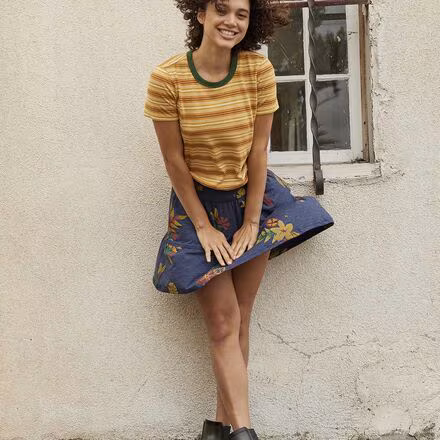 Marigold Ruffle Skirt - Women's