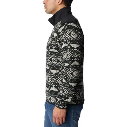 Sweater Weather II Printed 1/2-Zip Fleece - Men's